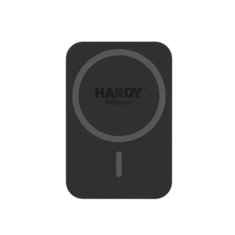 Car Wireless Charger 3MK HARDY MagCharger — Auto USB-C 5/9V, Fast Wireless Charging, Black