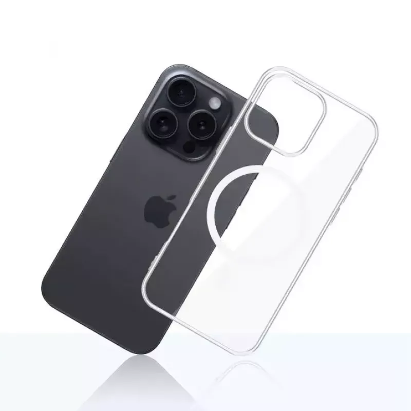 Cover 3MK Clear MagCase pro Apple iPhone 16 Pro Transparent