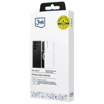 Protective phone case 3MK Armor MagCase for Samsung Galaxy S25 Ultra — durable lightweight magnetic-compatible