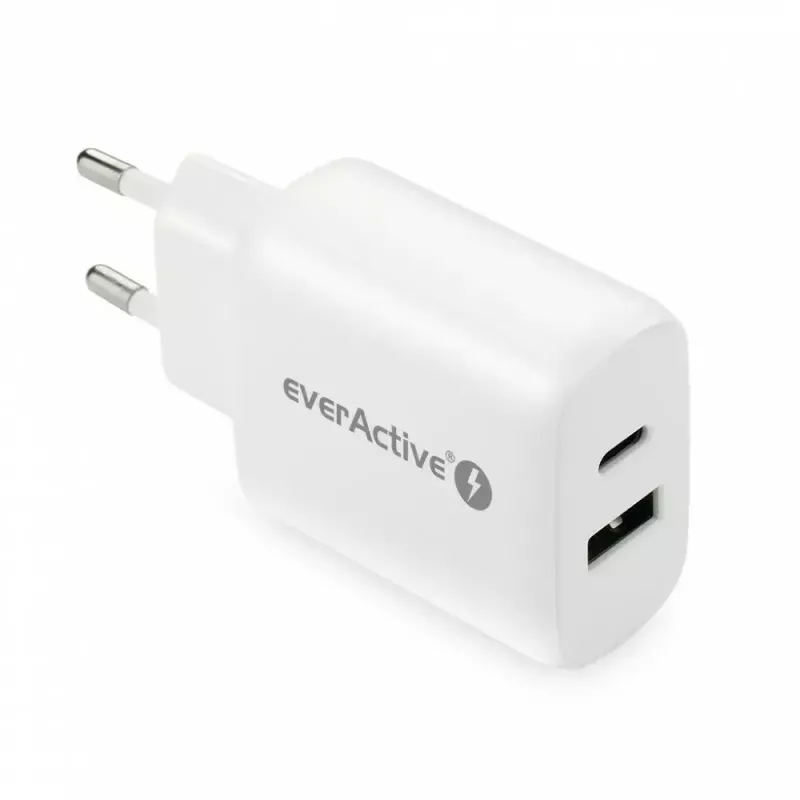 USB-C Charger everActive SC-370Q 25W QC3.0 USB fast charging