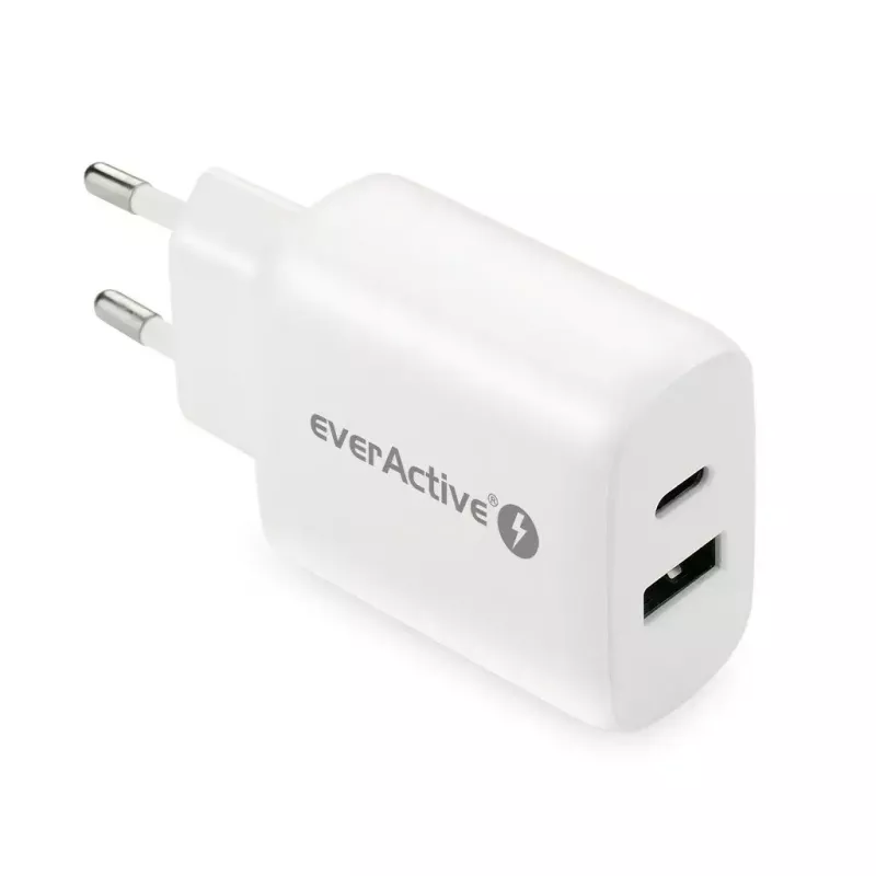 USB-C Charger everActive SC-370Q 25W QC3.0 USB fast charging