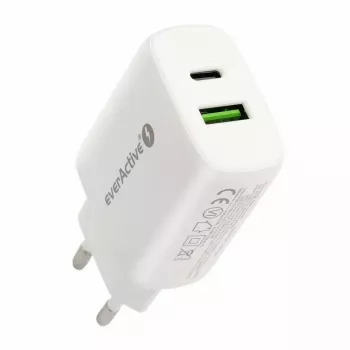 USB-C Charger everActive SC-370Q 25W QC3.0 USB fast charging