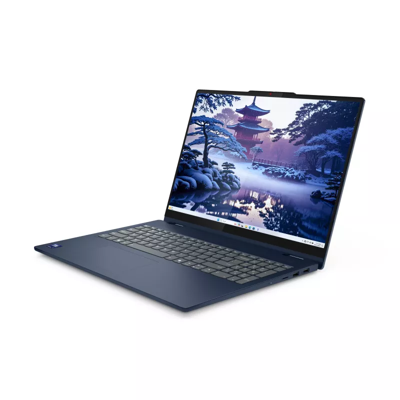 Lenovo IdeaPad 5 2-in-1 16IAL10 Intel Core Ultra 7 255U Hybrid (2-in-1) 40.6 cm (16 inch) Touchscreen WUXGA 32 GB LPDDR5x-SDRAM 1 TB SSD Wi-Fi 6 (802.11ax) Windows 11 Home English Blue