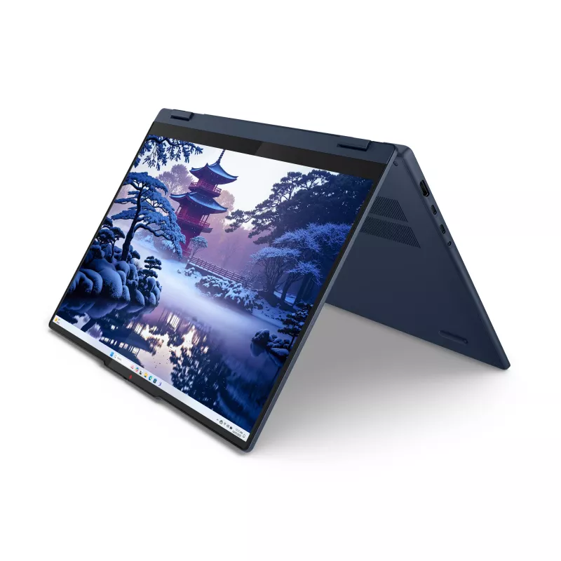 Lenovo IdeaPad 5 2-in-1 16IAL10 Intel Core Ultra 7 255U Hybrid (2-in-1) 40.6 cm (16 inch) Touchscreen WUXGA 32 GB LPDDR5x-SDRAM 1 TB SSD Wi-Fi 6 (802.11ax) Windows 11 Home English Blue