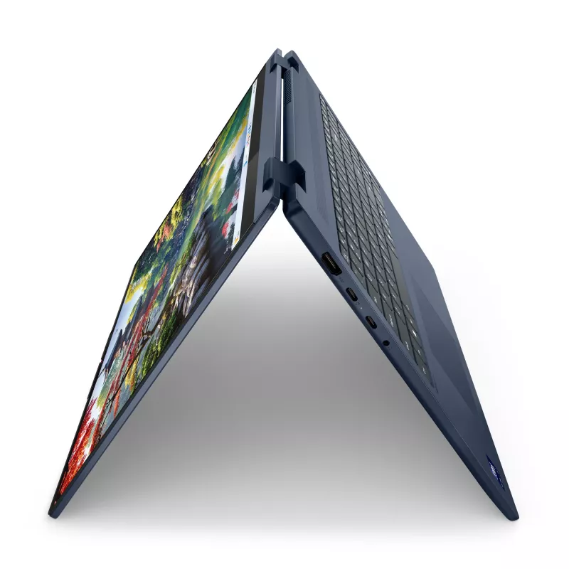 Lenovo IdeaPad 5 2-in-1 16IAL10 Intel Core Ultra 7 255U Hybrid (2-in-1) 40.6 cm (16 inch) Touchscreen WUXGA 32 GB LPDDR5x-SDRAM 1 TB SSD Wi-Fi 6 (802.11ax) Windows 11 Home English Blue
