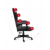 PC gaming chair huzaro FORCE 4.4 Bucket seat Black Grey — mesh fabric, max 130 kg, adjustable height 45–55 cm, 5 wheels