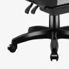 Gaming chair Huzaro Force 3.7 Grey — ergonomic gaming armchair, adjustable height 107.5–116.5 cm, seat width 47 cm