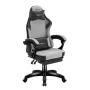 Gaming chair Huzaro Force 3.7 Grey — ergonomic gaming armchair, adjustable height 107.5–116.5 cm, seat width 47 cm