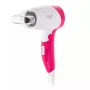 Hair dryer Adler AD 2259 — 1200 W, 2 speeds, foldable handle, concentrator nozzle, pink/white