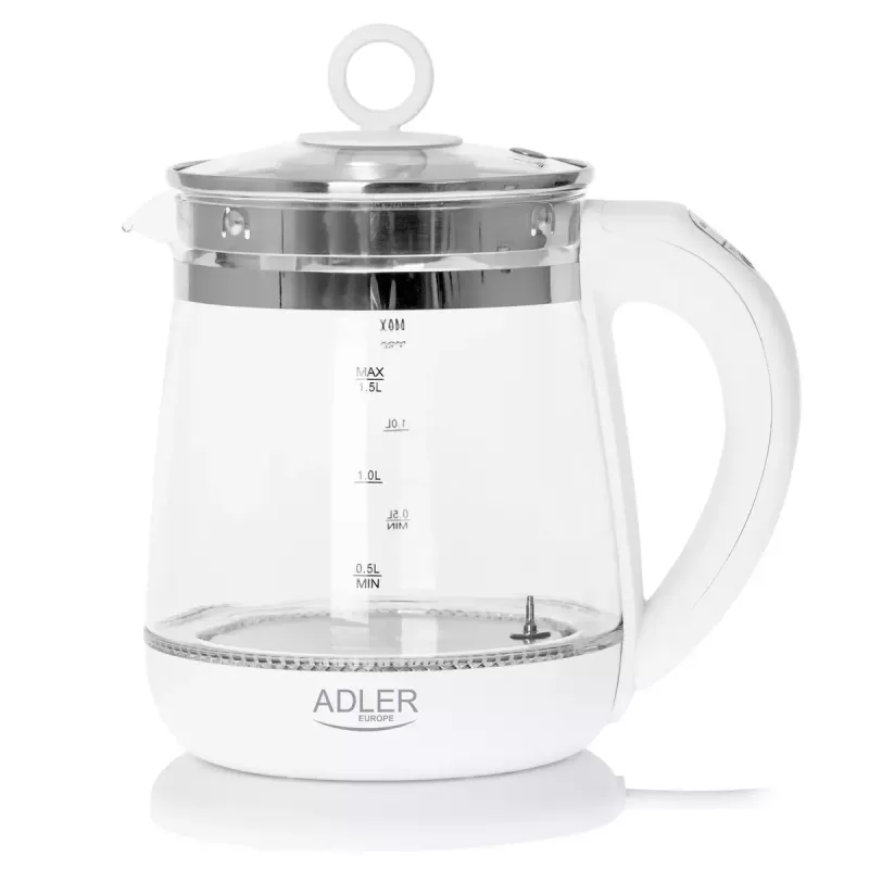 Electric kettle Adler AD 1299 1.5 L 1850 W White