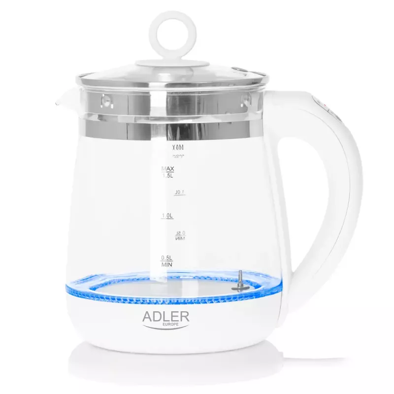 Electric kettle Adler AD 1299 1.5 L 1850 W White