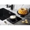 Electronic kitchen scale Adler AD 3177b — 10 kg capacity, 1 g accuracy, black, glass top