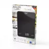 Electronic kitchen scale Adler AD 3177b — 10 kg capacity, 1 g accuracy, black, glass top