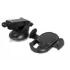 Car phone holder IBOX H-9 adjustable-angle universal fit for smartphones, suction cup mount, black, plastic