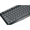 Wired USB keyboard IBOX Eris IKC2010G — full-size 105 keys, USB, grey/black, water-resistant, 1.8 m cable