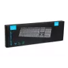 Wired USB keyboard IBOX Eris IKC2010G — full-size 105 keys, USB, grey/black, water-resistant, 1.8 m cable