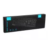 Wired USB keyboard IBOX Eris IKC2010B — full-size 105-key, USB, water resistant, black