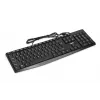 Wired USB keyboard IBOX Eris IKC2010B — full-size 105-key, USB, water resistant, black
