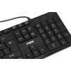 Wired USB keyboard IBOX Eris IKC2010B — full-size 105-key, USB, water resistant, black