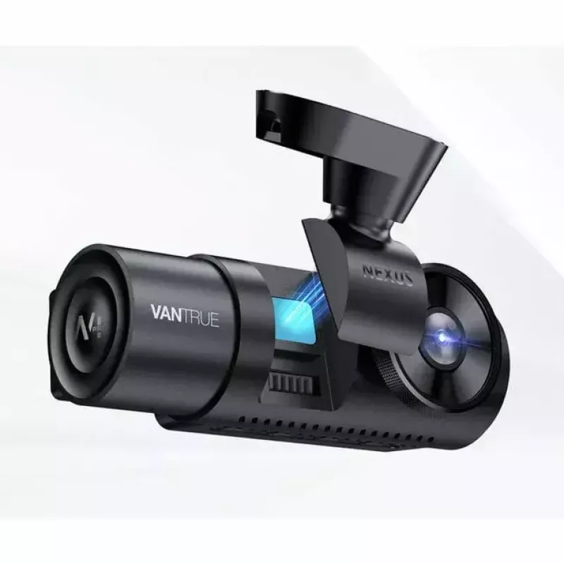 Dashcam VANTRUE N4 PRO 3-channel dash camera, main 3840×2160, 165° front, 160° interior, GPS, Wi‑Fi, IPS display, MicroSD up to 512GB