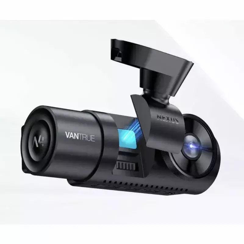Dashcam VANTRUE N4 PRO 3-channel dash camera, main 3840×2160, 165° front, 160° interior, GPS, Wi‑Fi, IPS display, MicroSD up to 512GB