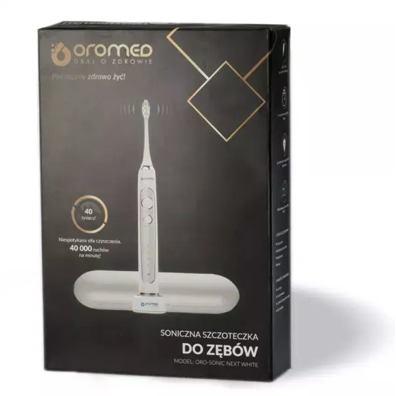 Sonic Toothbrush ORO-MED ORO-SONIC NEXT WHITE