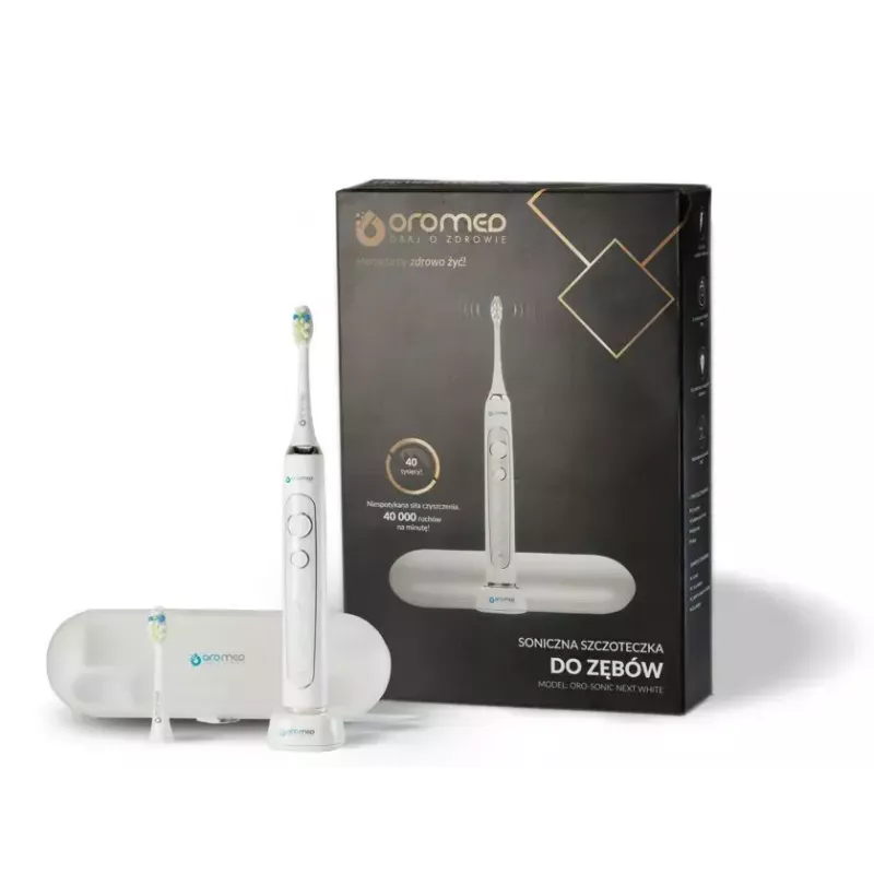 Sonic Toothbrush ORO-MED ORO-SONIC NEXT WHITE