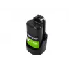Cordless tool battery Green Cell PTBO12V3 — Li‑Ion 3 Ah, dimensions 5.1×4.7×8.6 cm