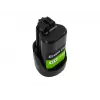 Cordless tool battery Green Cell PTBO12V3 — Li‑Ion 3 Ah, dimensions 5.1×4.7×8.6 cm