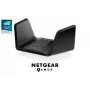 NETGEAR Nighthawk AXE7800 WiFi Router (RAXE300), Wi-Fi 6 (802.11ax), Tri-band (2.4 GHz / 5 GHz / 5 GHz), Ethernet LAN, Black, Portable router