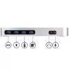 StarTech.com USB-C & USB-A Dock - Dual Monitor 4K 60Hz Dock DisplayPort + HDMI - Hybrid USB 3.0 Docking Station for USB-C or USB-A Laptops - 6x USB Type-A, GbE - USB 3.1 Gen 1 - Mac/Windows