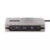 StarTech.com USB-C Multiport Adapter, 4K 60Hz HDMI 2.0b, HDR, USB 3.2 Gen 2 10Gbps Hub (2xUSB-C, 1xUSB-A), 100W PD Pass-Through, Mini Travel Dock, 12 inch/30cm Cable, Laptop Docking Station