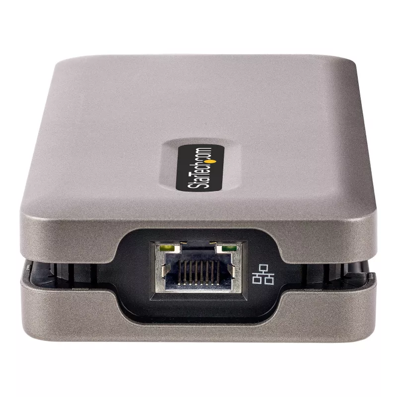 StarTech.com USB-C Multiport Adapter, 4K 60Hz HDMI 2.0b, HDR, USB 3.2 Gen 2 10Gbps Hub (2xUSB-C, 1xUSB-A), 100W PD Pass-Through, Mini Travel Dock, 12 inch/30cm Cable, Laptop Docking Station