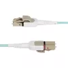 StarTech.com 5m (16.4ft) LC to LC (UPC) OM4 Switchable Fiber Optic Cable 50/125µm, 100G, Toolless Polarity Switching, Low Insertion Loss - LSZH Fiber Jumper Cord