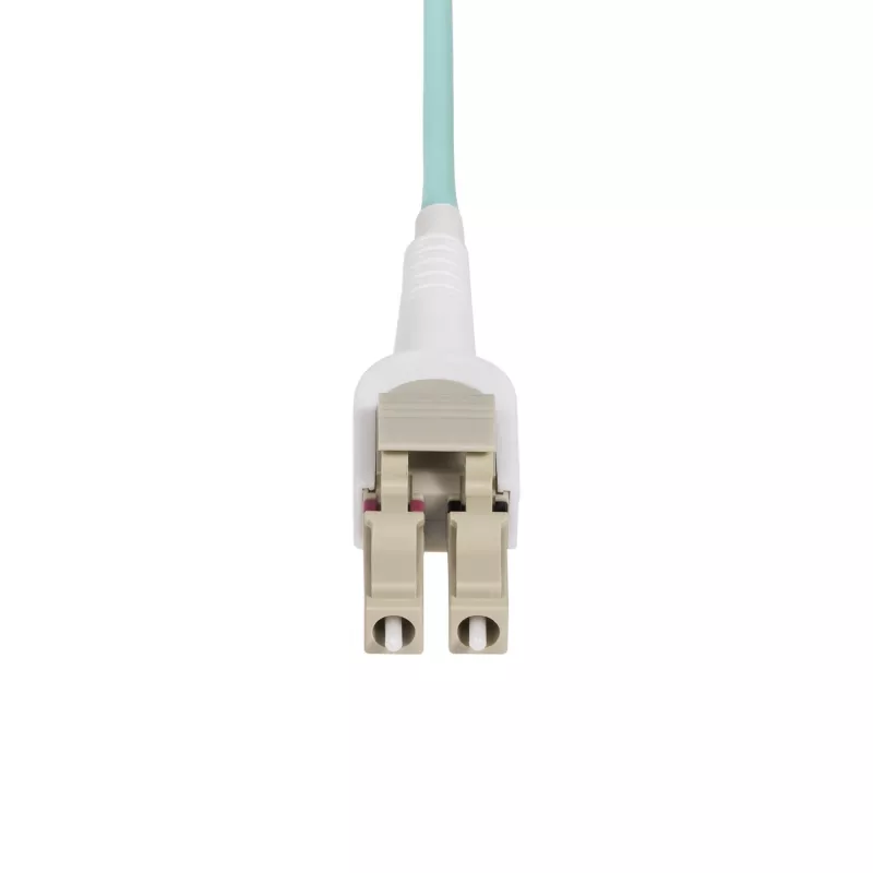 StarTech.com 5m (16.4ft) LC to LC (UPC) OM4 Switchable Fiber Optic Cable 50/125µm, 100G, Toolless Polarity Switching, Low Insertion Loss - LSZH Fiber Jumper Cord