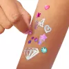 Cool Maker , Shimmer Me Body Art with Roller, Jewels & 3 Foils, 135 Metallic Temporary Tattoo Designs, Arts and Crafts Kids Toys for Girls Ages 7+