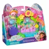 Gabby's Dollhouse : The Movie, Queen Kitty Fairy's Garden Balcony, with Toy Figure & Dollhouse Accessories, Kids Toys for Girls & Boys Ages 3 and Up