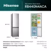 Hisense RB440N4ACA Freestanding 336 L Stainless steel