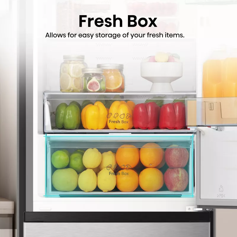 Hisense RB440N4ACA Freestanding 336 L Stainless steel
