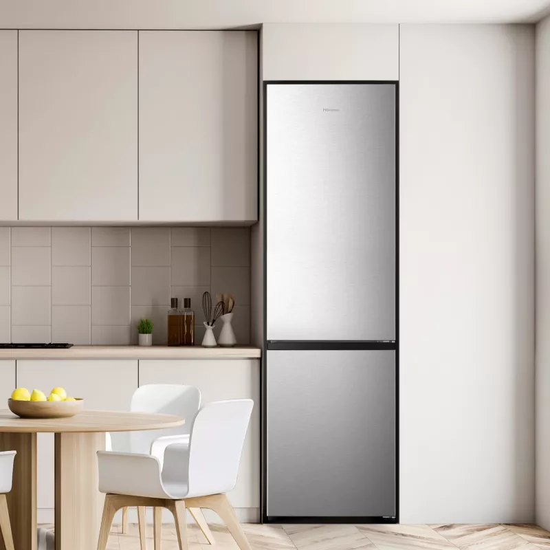 Hisense RB440N4ACA Freestanding 336 L Stainless steel