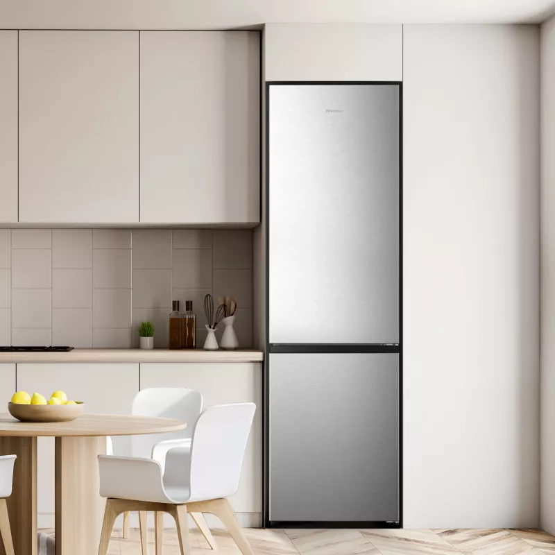 Hisense RB440N4ACA Freestanding 336 L Stainless steel