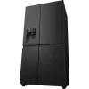 Hisense RS818N4TFC side-by-side refrigerator Freestanding 632 L Black, Stainless steel