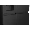 Hisense RS818N4TFC side-by-side refrigerator Freestanding 632 L Black, Stainless steel