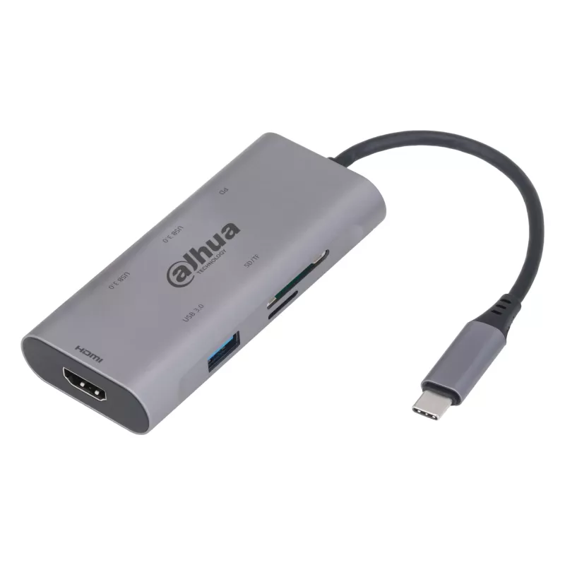 Dahua Technology 7 in 1 USB 3.1 Type-C to USB 3.0 + HDMI + SD/TF + PD Docking Station