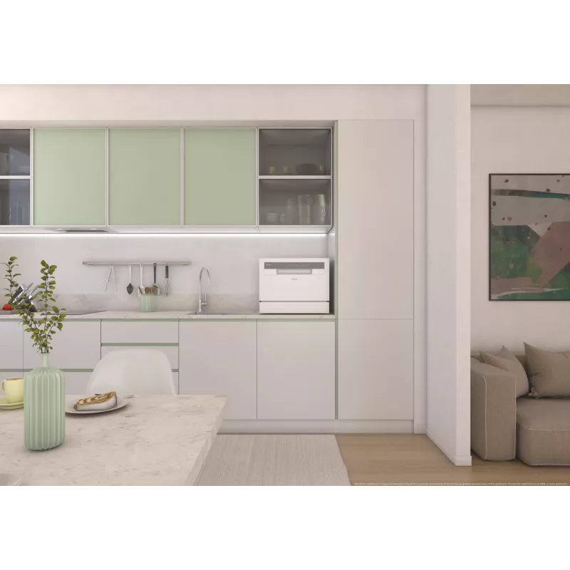 Candy RapidÓ CP 6E51LW Freestanding 6 place settings