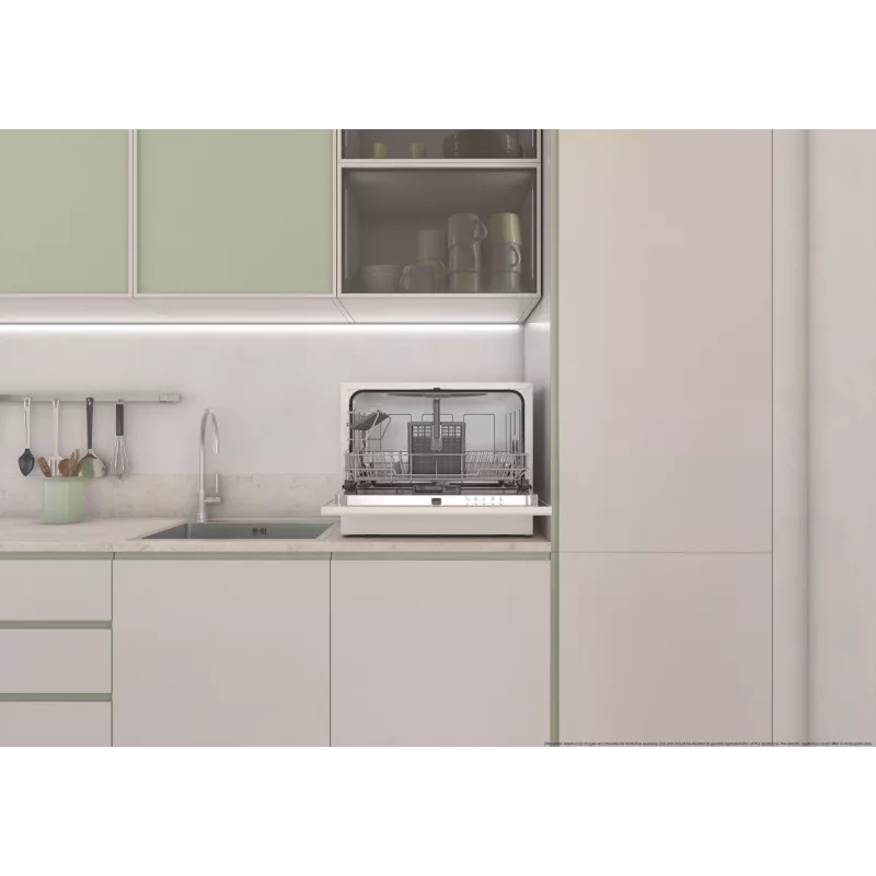 Candy RapidÓ CP 6E51LW Freestanding 6 place settings