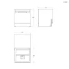 Candy RapidÓ CP 6E51LW Freestanding 6 place settings
