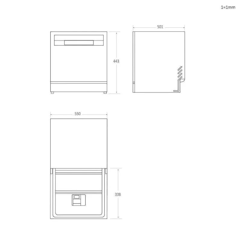 Candy RapidÓ CP 6E51LW Freestanding 6 place settings