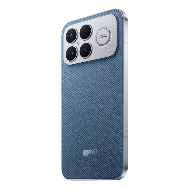 Smartphone POCO F8 Ultra – Snapdragon 8 Elite Gen 5, 12 GB RAM, 256 GB, 6.9 inch 2608×1200, Dual SIM, 5G, 50 MP triple camera, 6500 mAh, Blue
