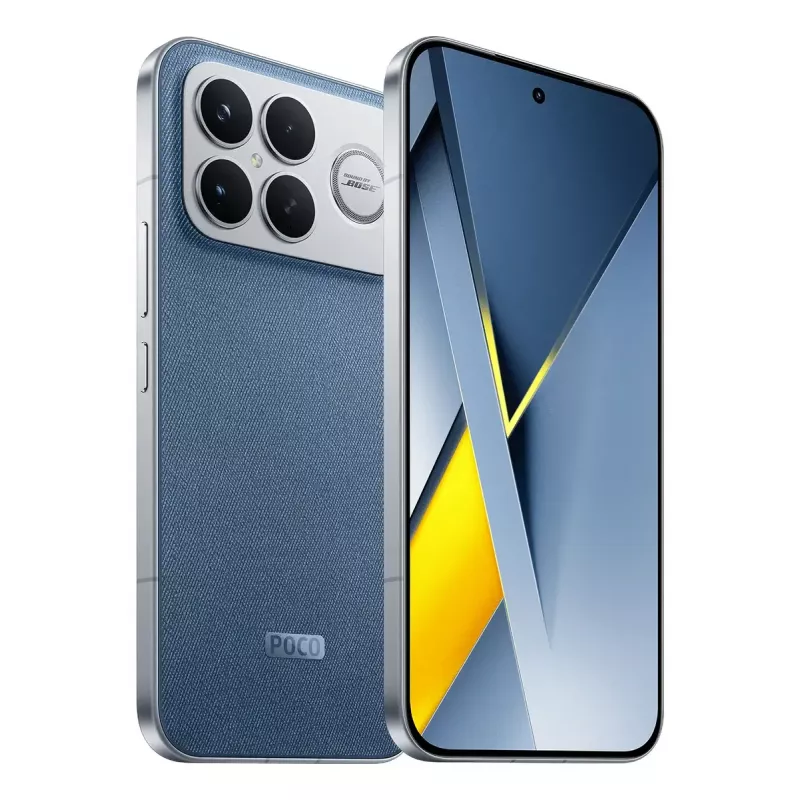 Smartphone POCO F8 Ultra – Snapdragon 8 Elite Gen 5, 12 GB RAM, 256 GB, 6.9 inch 2608×1200, Dual SIM, 5G, 50 MP triple camera, 6500 mAh, Blue